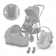 Gazelle 3in1 +AMYA - Chocolate Brown/Moon Black